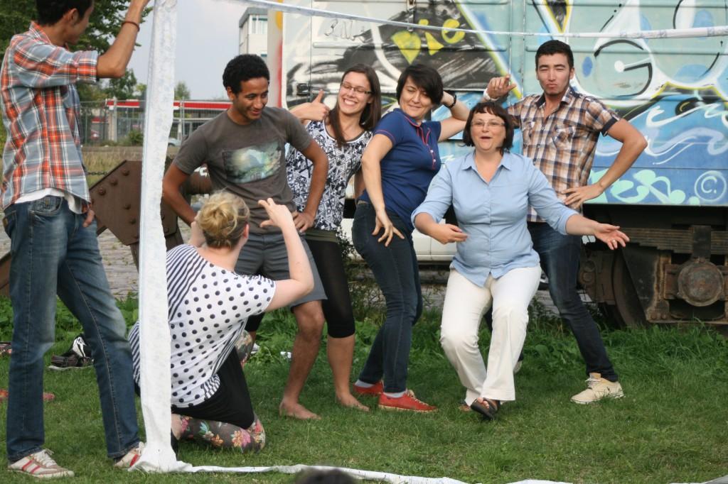 XDresden Aktion01 Aktionsworkshop in Dresden war international und großartig! Kampagne für Saubere Kleidung | Clean Clothes Campaign Germany