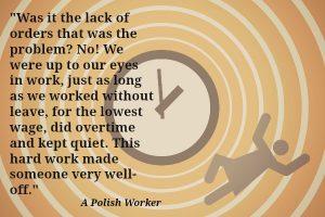 Overtime CEE Quote Mitten in Europa: Zwangsüberstunden und Armutslöhne in der Modebranche Kampagne für Saubere Kleidung | Clean Clothes Campaign Germany