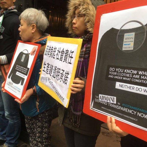 70.000 Menschen fordern Armani und Primark auf, ihre Lieferketten offenzulegen 6 GoTransparent Januar 2018 8 70.000 Menschen fordern Armani und Primark auf, ihre Lieferketten offenzulegen Kampagne für Saubere Kleidung | Clean Clothes Campaign Germany