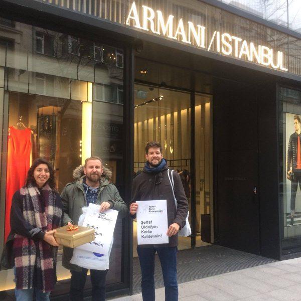 70.000 Menschen fordern Armani und Primark auf, ihre Lieferketten offenzulegen 4 GoTransparent Januar 2018 9 70.000 Menschen fordern Armani und Primark auf, ihre Lieferketten offenzulegen Kampagne für Saubere Kleidung | Clean Clothes Campaign Germany