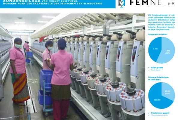 taz beilage femnet dez 2016 1 Gemeinsam gegen moderne Form der Sklaverei in der südindischen Spinnereien Kampagne für Saubere Kleidung | Clean Clothes Campaign Germany