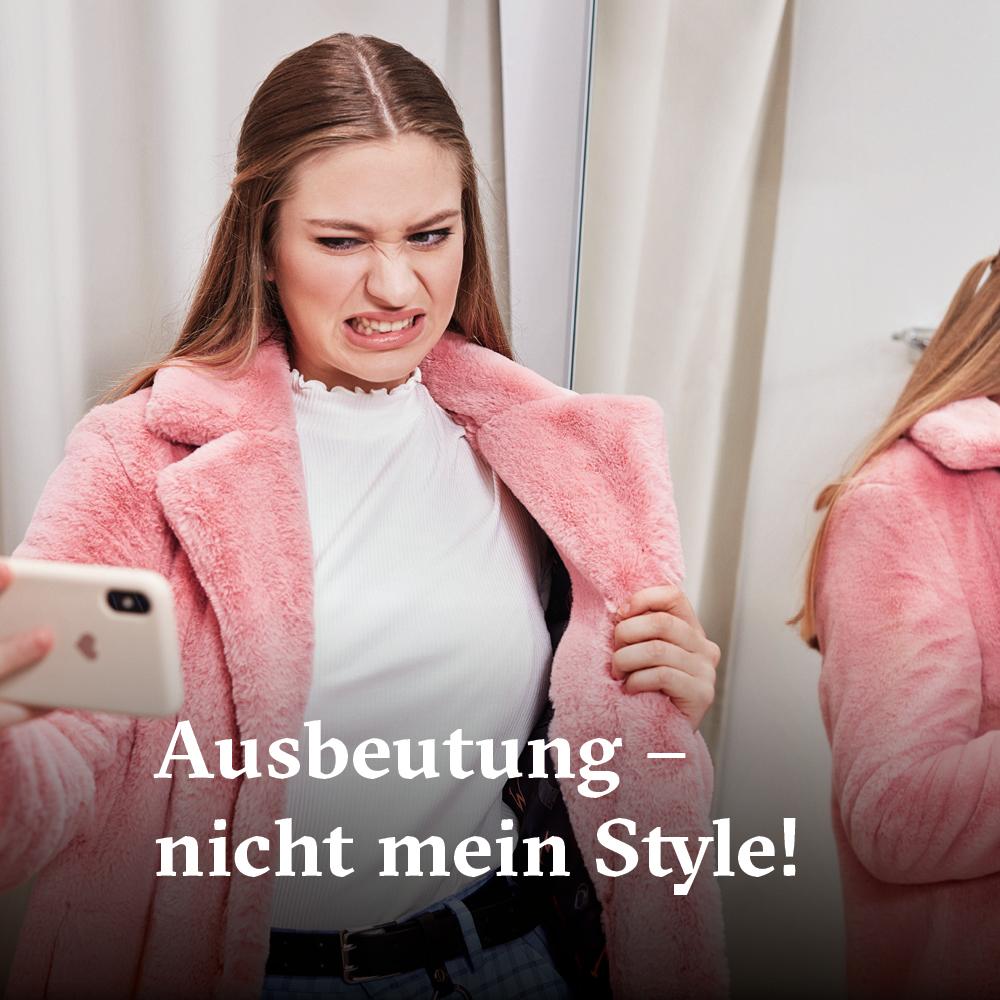 001 PublicEye CCC Ausbeutung passt mir nicht: Mach mit und schreibe den Marken! Kampagne für Saubere Kleidung | Clean Clothes Campaign Germany