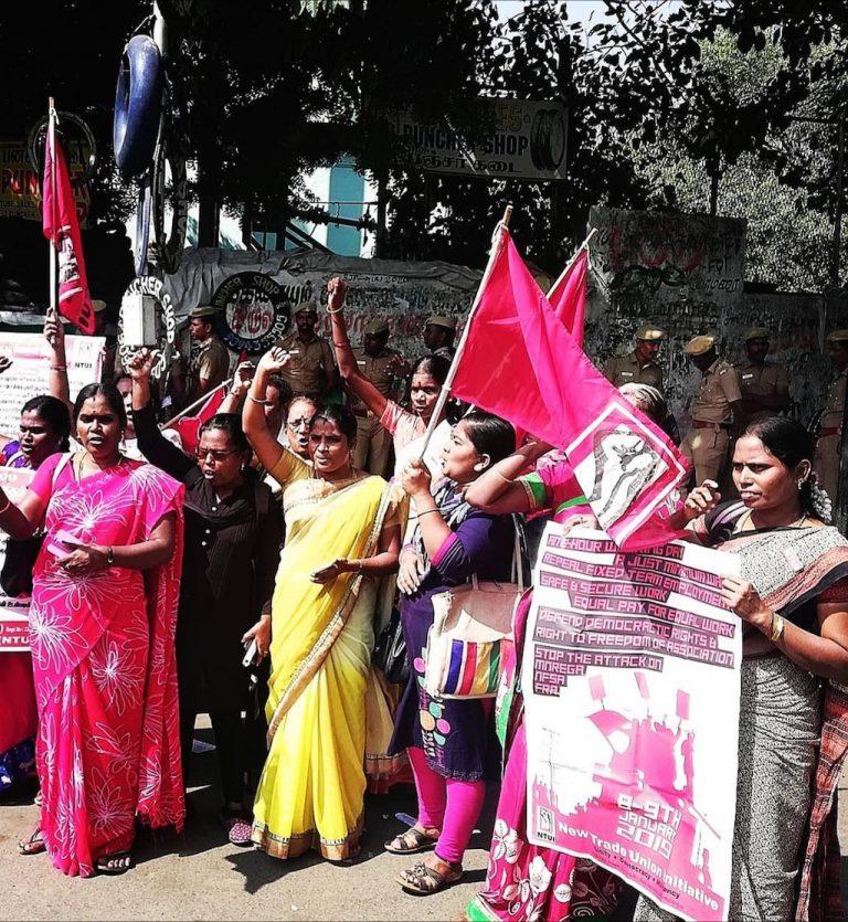 Bilder Indien TIE Global web Es wird deutlich: auch in Zeiten von Corona gehen die Auseinandersetzungen mit den Unternehmen weiter. Kampagne für Saubere Kleidung | Clean Clothes Campaign Germany