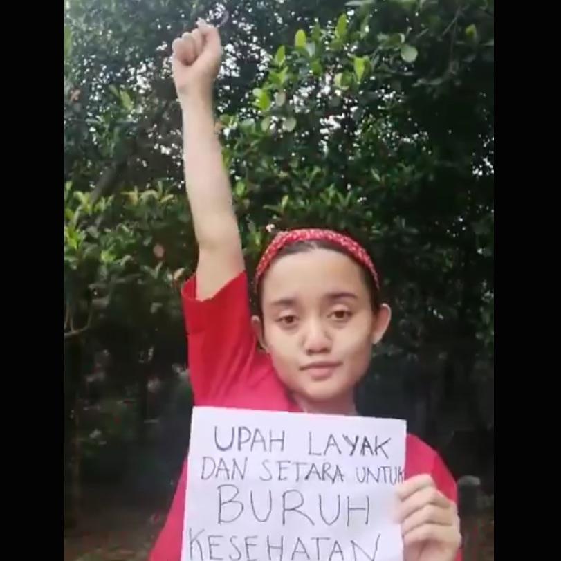 May Day Action 2020 Indonesia Indonesien Kampagne für Saubere Kleidung | Clean Clothes Campaign Germany