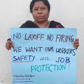 Kalpona no layoffs BGIWF BCWS Über 50 Organisationen fordern Sicherheit für Textilarbeiter*innen in Bangladesch und Sri Lanka Kampagne für Saubere Kleidung | Clean Clothes Campaign Germany