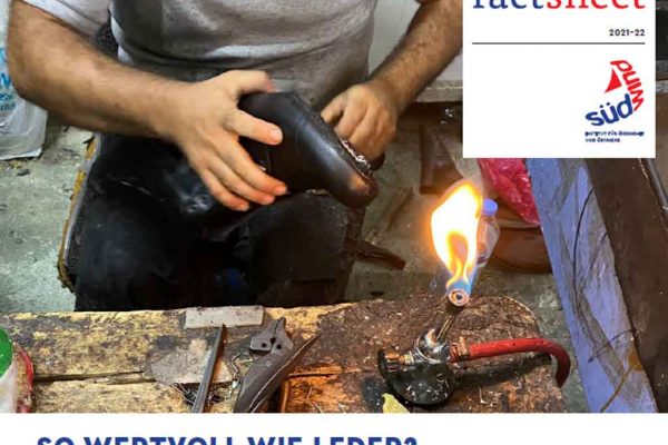 Factsheet So wertvoll wie Leder Suedwind Türkei-Factsheet: So wertvoll wie Leder? Kampagne für Saubere Kleidung | Clean Clothes Campaign Germany