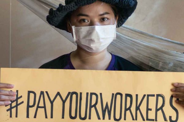 Zeit die Rechnung zu begleichen CCC quadrat Fashionchecker relaunched Kampagne für Saubere Kleidung | Clean Clothes Campaign Germany