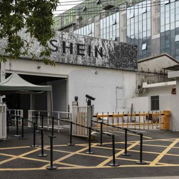 Eingang zu einem Geschäft