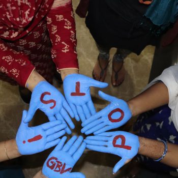 Blaue Haende Stop c FEMNE Textilbündnis: Berichte zu geschlechtsspezifischer Gewalt Kampagne für Saubere Kleidung | Clean Clothes Campaign Germany