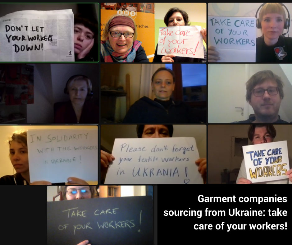 Ukraine CCC Unternehmensverantwortung Ukraine, Mode & Menschenreche Kampagne für Saubere Kleidung | Clean Clothes Campaign Germany