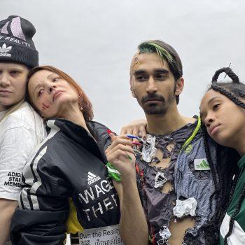 Aufsehen erregender Scherz von Aktivist*innen unterstreicht Heuchelei von adidas 1 REALITYWEAR the look adidas PayYourWorkers Aufsehen erregender Scherz von Aktivist*innen unterstreicht Heuchelei von adidas Kampagne für Saubere Kleidung | Clean Clothes Campaign Germany