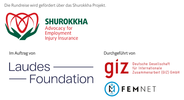 Verschiedene Logos auf weißem Hintergrund.