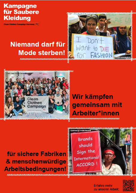 Plakat Sicherheit