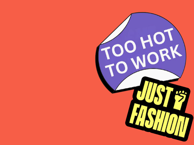 Grafik mit rotem Hintergrund